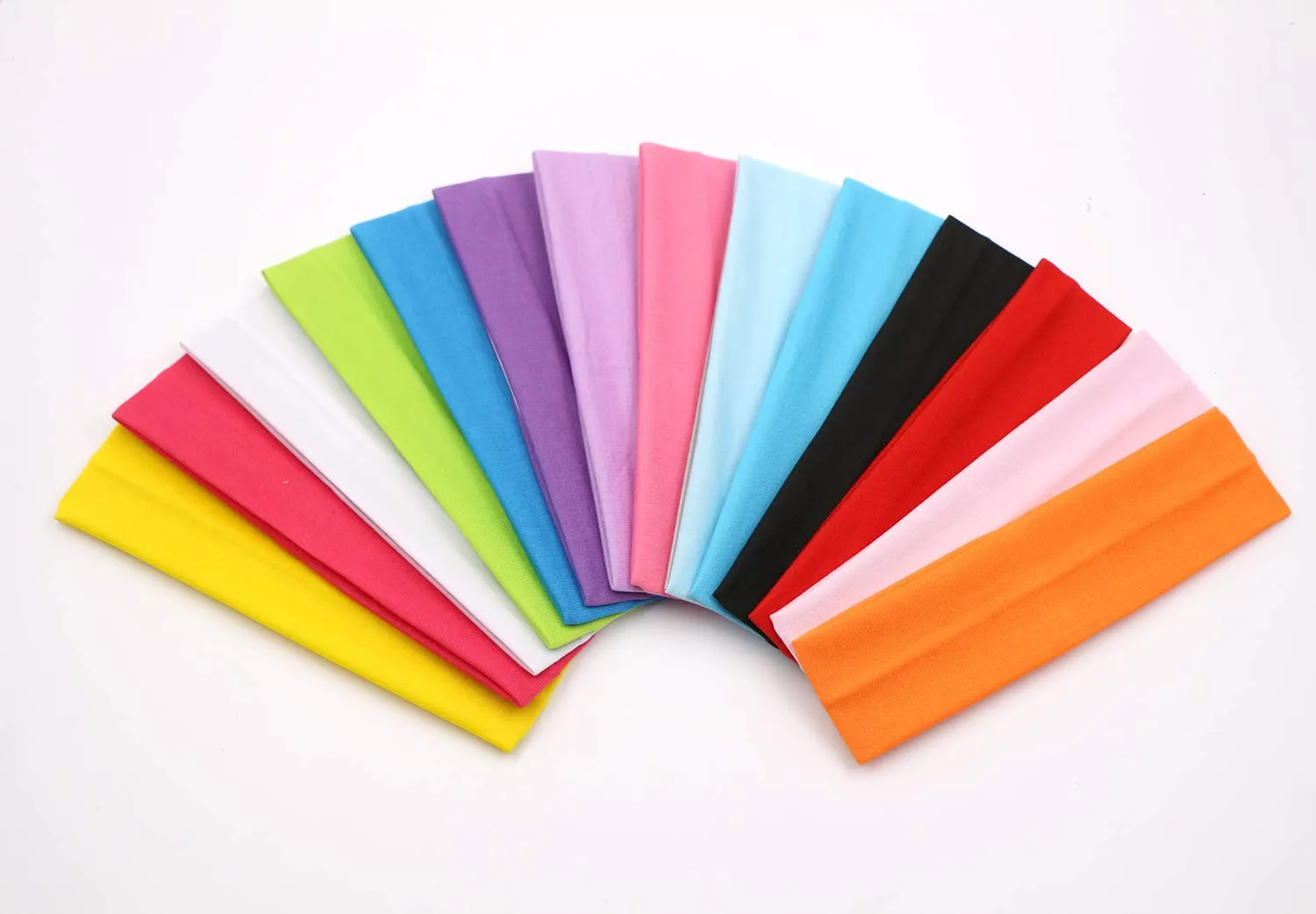 14 Packs Women's and Girl's Stretchy Soft Head Wraps and Hair Accessories