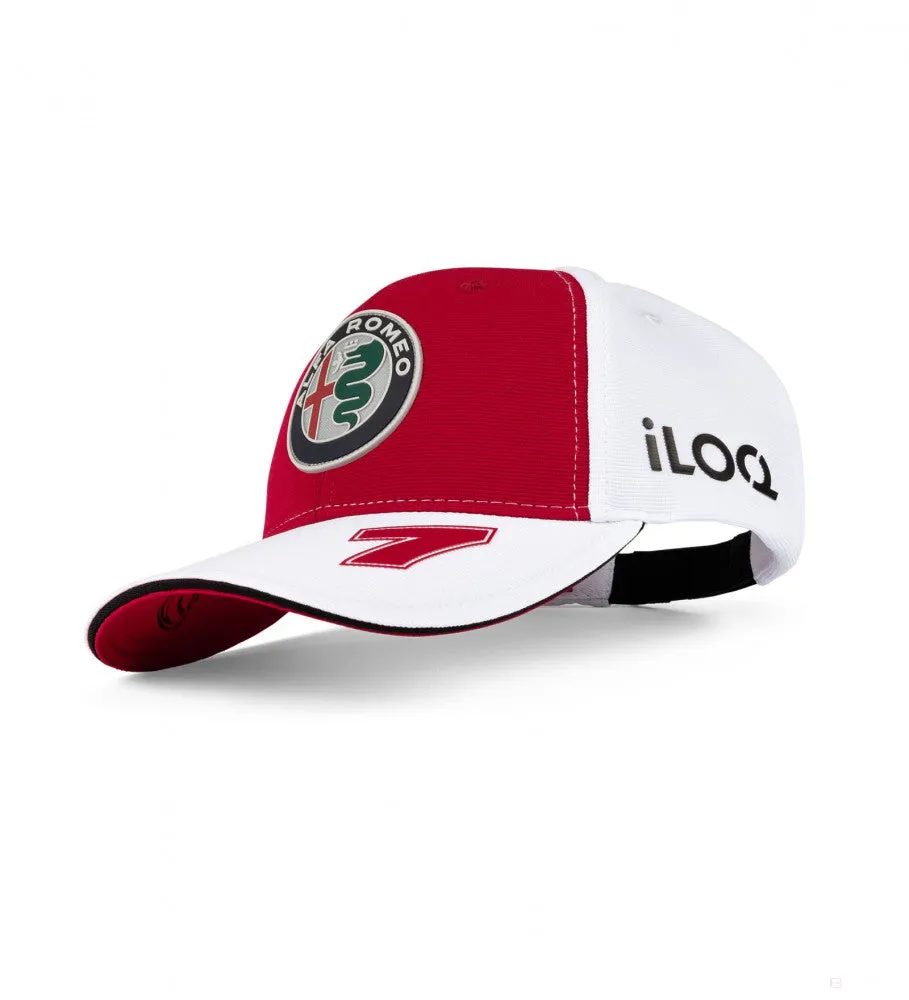 Alfa Romeo Baseball Cap, Kimi Räikkönen, Adult, Red, 2021