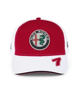 Alfa Romeo Baseball Cap, Kimi Räikkönen, Adult, Red, 2021