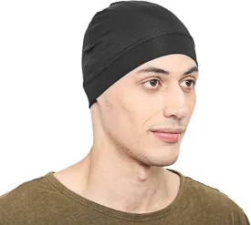 BISMAADH Multi-Purpose Cap Beanie Sleep Hats Stretchy Helmet Liner Running Headwear for Men Women