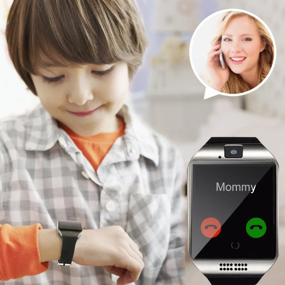 Bluetooth Smart Watch Touchscreen with Camera,Unlocked Watch Cell Phone with Sim Card Slot, Supports MP3 Player Music Playing