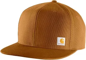 Carhartt Men's 106665 Firm Duck Flat Brim Cap