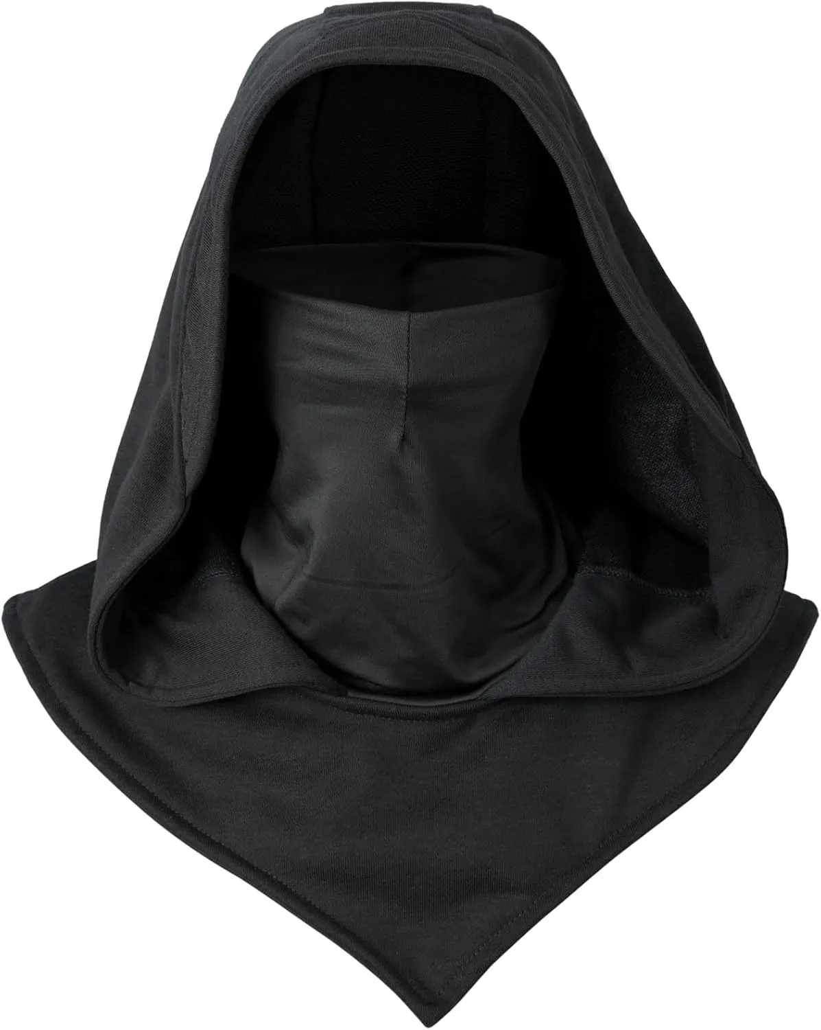 Daily Wear Breathable Face & Neck Gaiter Winter Warmer| Halloween Punk Rogue Hooded Scarf |Wide Variety Costume Cowl