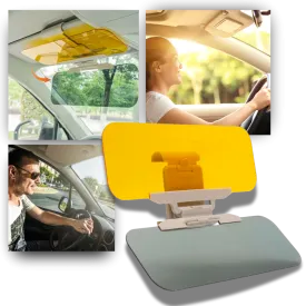 Dual-Use Car Visor Extender