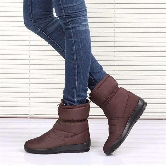 Dyavor Women Orthopedic Shoes Waterproof Snow Boots