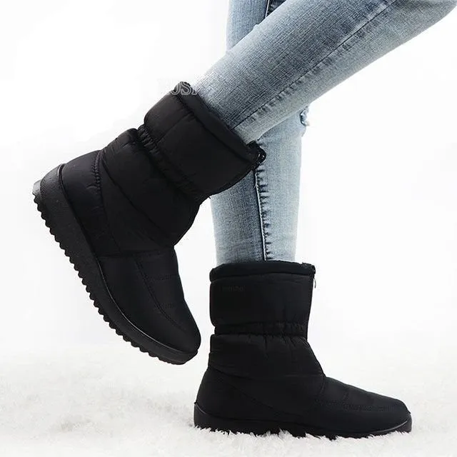 Dyavor Women Orthopedic Shoes Waterproof Snow Boots