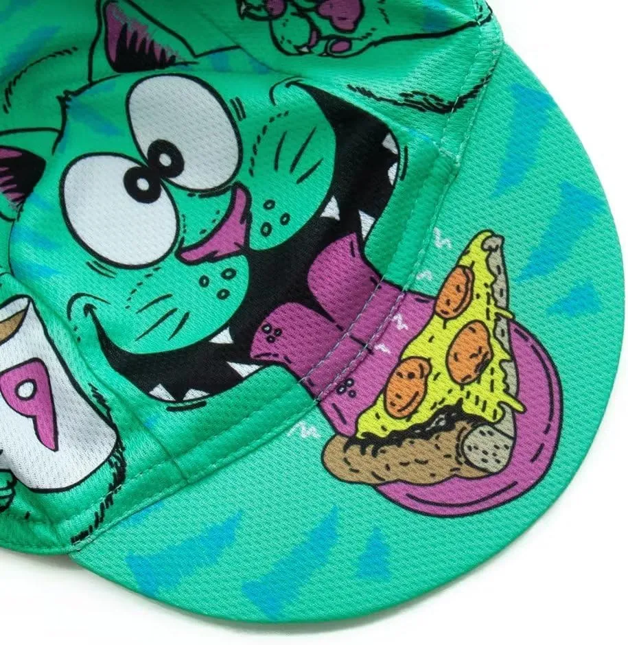 Funny Cycling Cap - Men and Women Cycling Hat-Under Helmet Bike Cap One Size