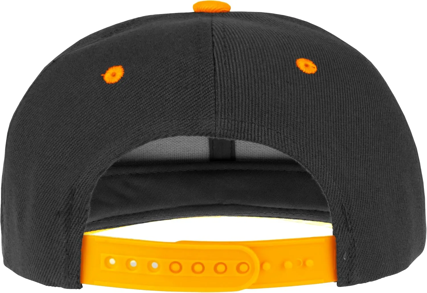 Gelante Snapback Hats for Men - Flat Bill Brim Baseball Cap Hat - Plain Blank Adjustable
