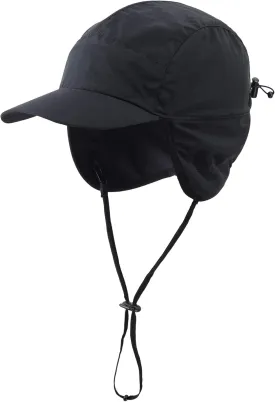 Home Prefer Waterproof Men's Winter Hats with Visor Warm Fleece Lined Baseball Cap Earflaps Trooper Trapper Hat for Men