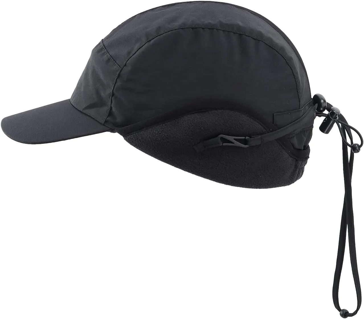 Home Prefer Waterproof Men's Winter Hats with Visor Warm Fleece Lined Baseball Cap Earflaps Trooper Trapper Hat for Men
