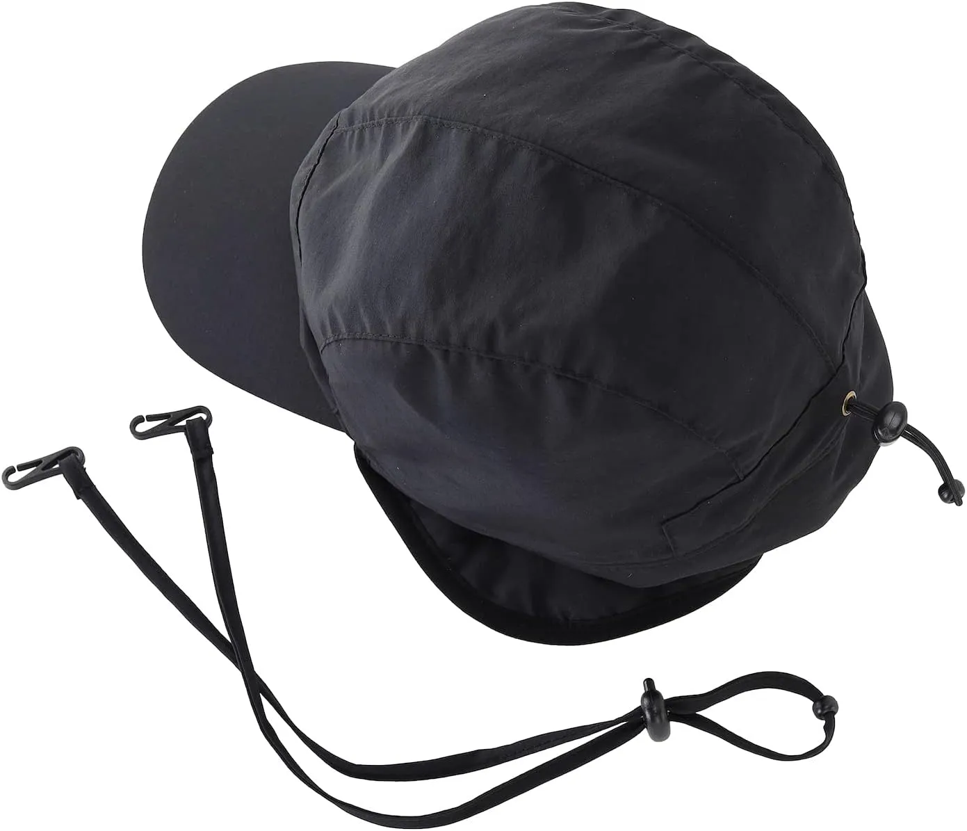 Home Prefer Waterproof Men's Winter Hats with Visor Warm Fleece Lined Baseball Cap Earflaps Trooper Trapper Hat for Men