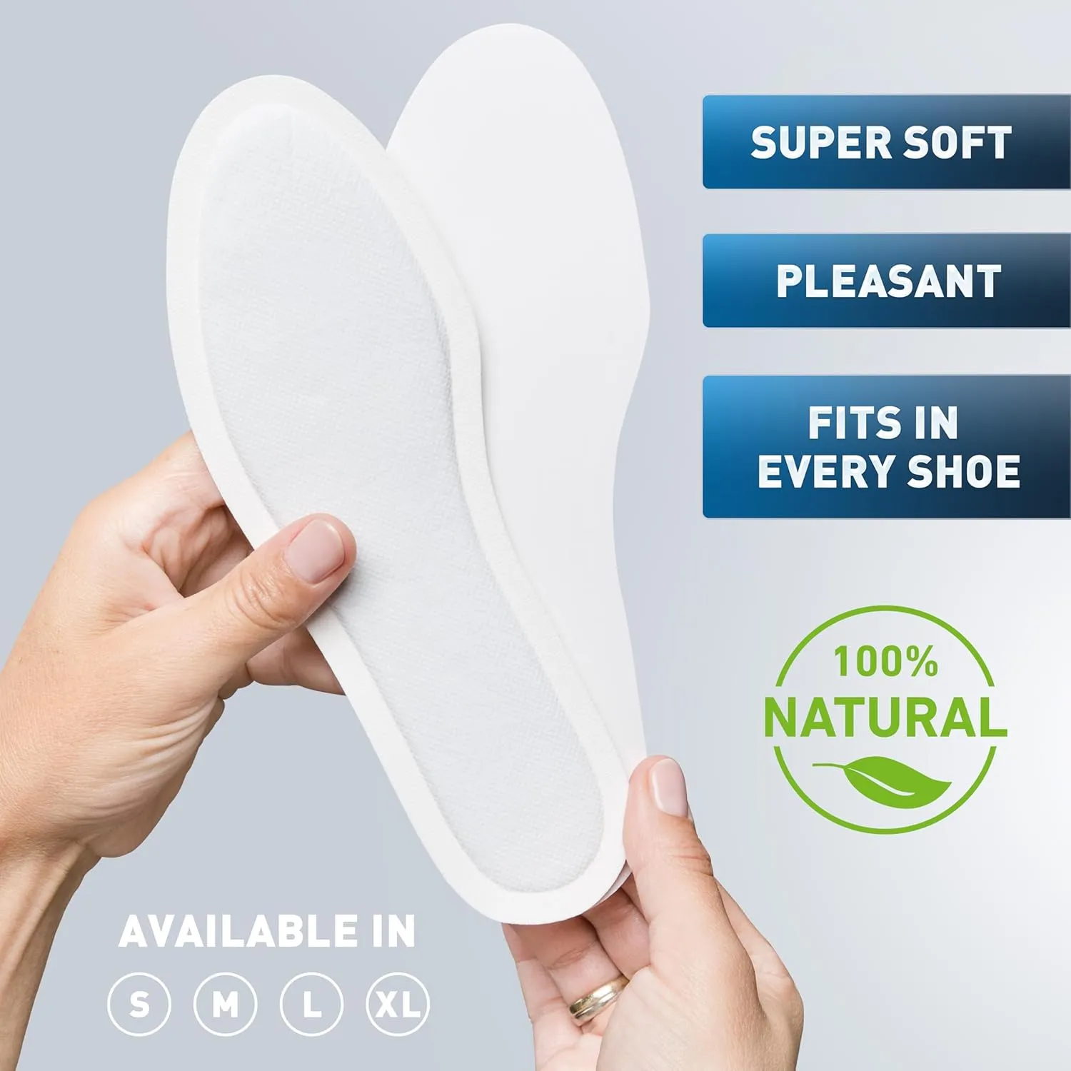 Insole Foot Warmers - 6, 12 or 32 Pairs  S, M, L, XL  9h of Warmth - Air Activated Feet Warmers - Purely Natural - Toe Warmers for Feet - Insole Foot Warmers for Women & Men