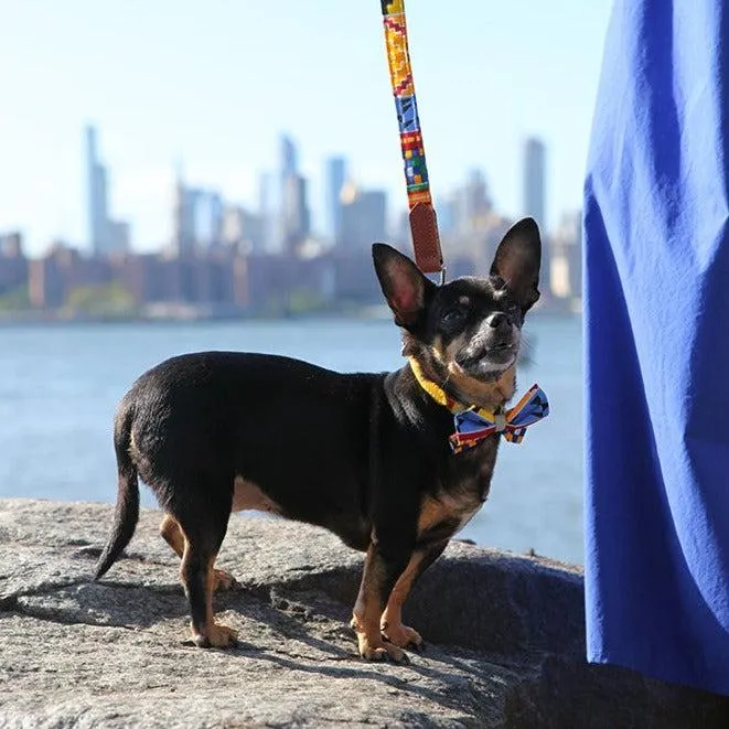 Kente Dog Bow Tie