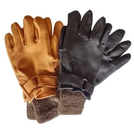 Leather Gloves and Liner Combo set