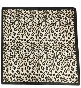Leopard Silk Scarf