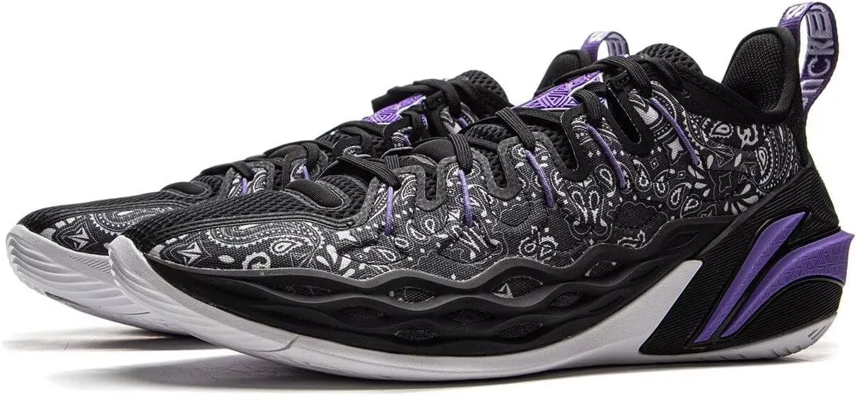 LI-NING Jimmy Buckets Men Professional Basketball Shoes Lightweight High Rebound Basketball Outdoor Sneakers ABAV023