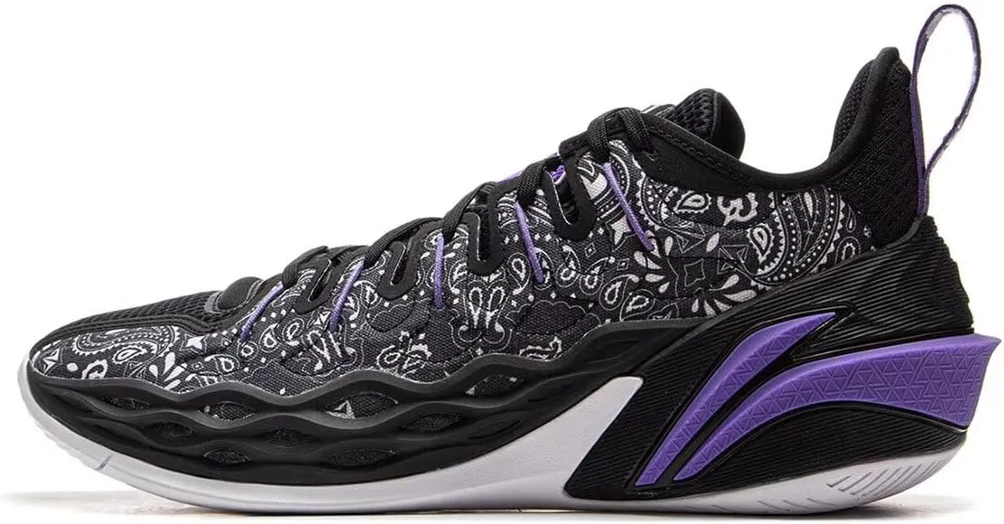 LI-NING Jimmy Buckets Men Professional Basketball Shoes Lightweight High Rebound Basketball Outdoor Sneakers ABAV023
