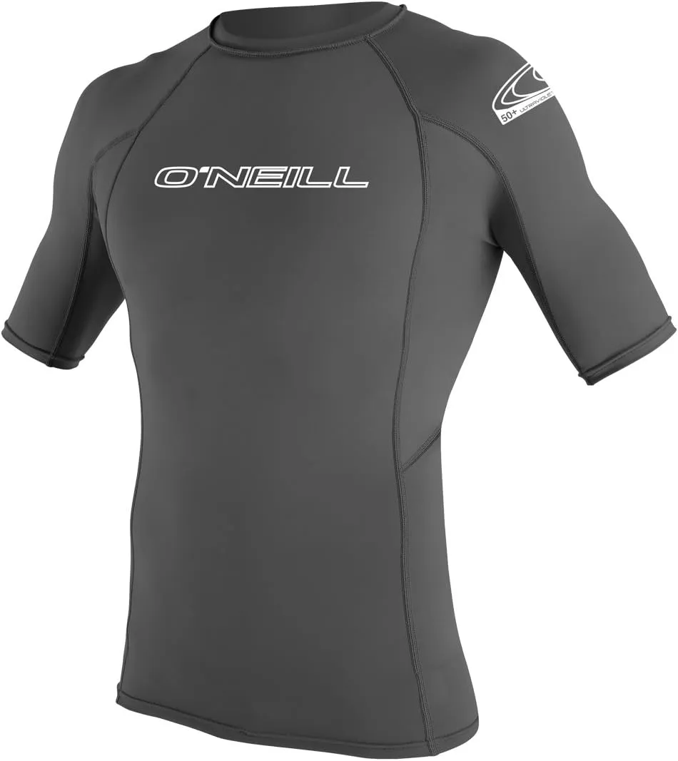 O'Neill Men's Basic Skins UPF 50  Short Sleeve Rash Guard