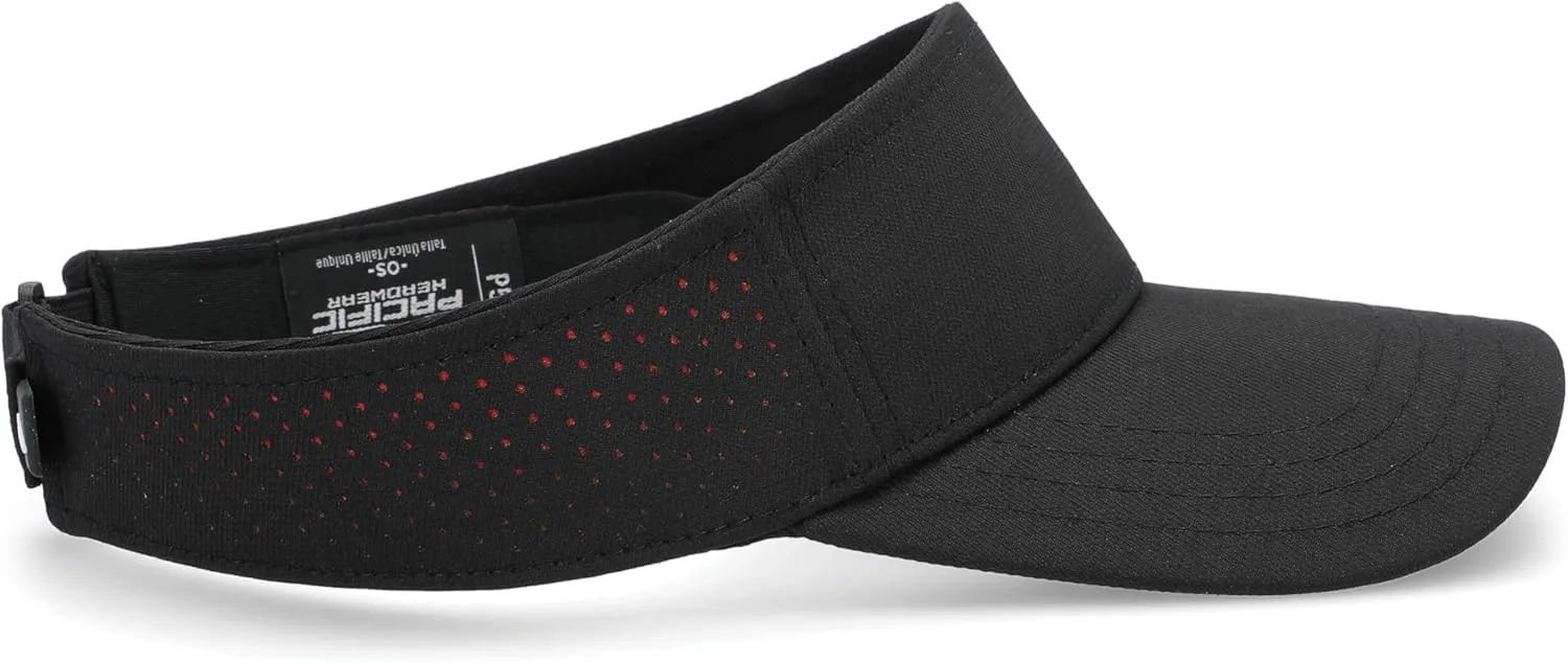 Pacific Headwear Perforated Visor Powered by Coolcore