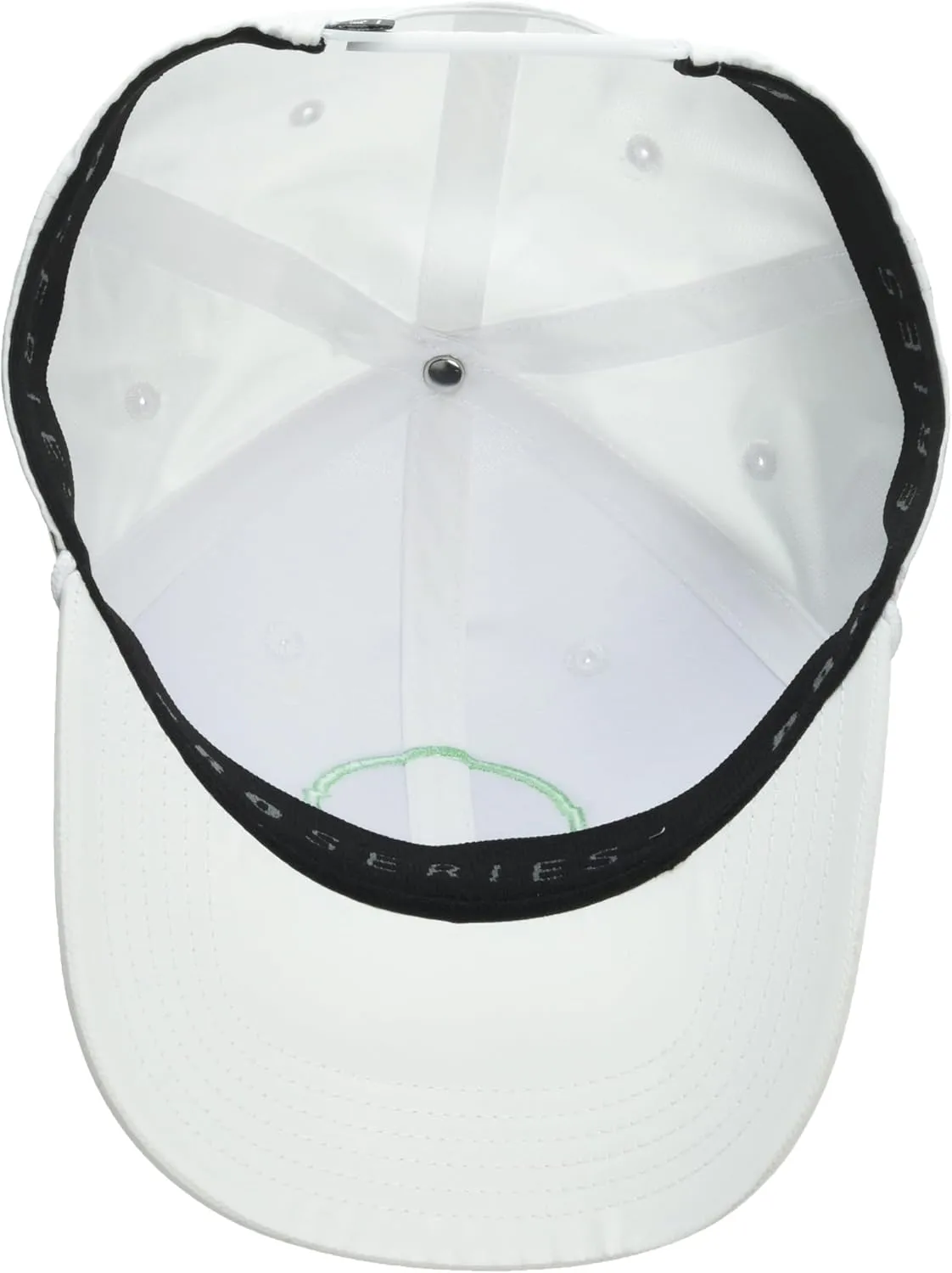 PGA TOUR Men's Premium Label Golf Cap, Pre-Curved Visor, Snapback Closure, Ventilated and Durable