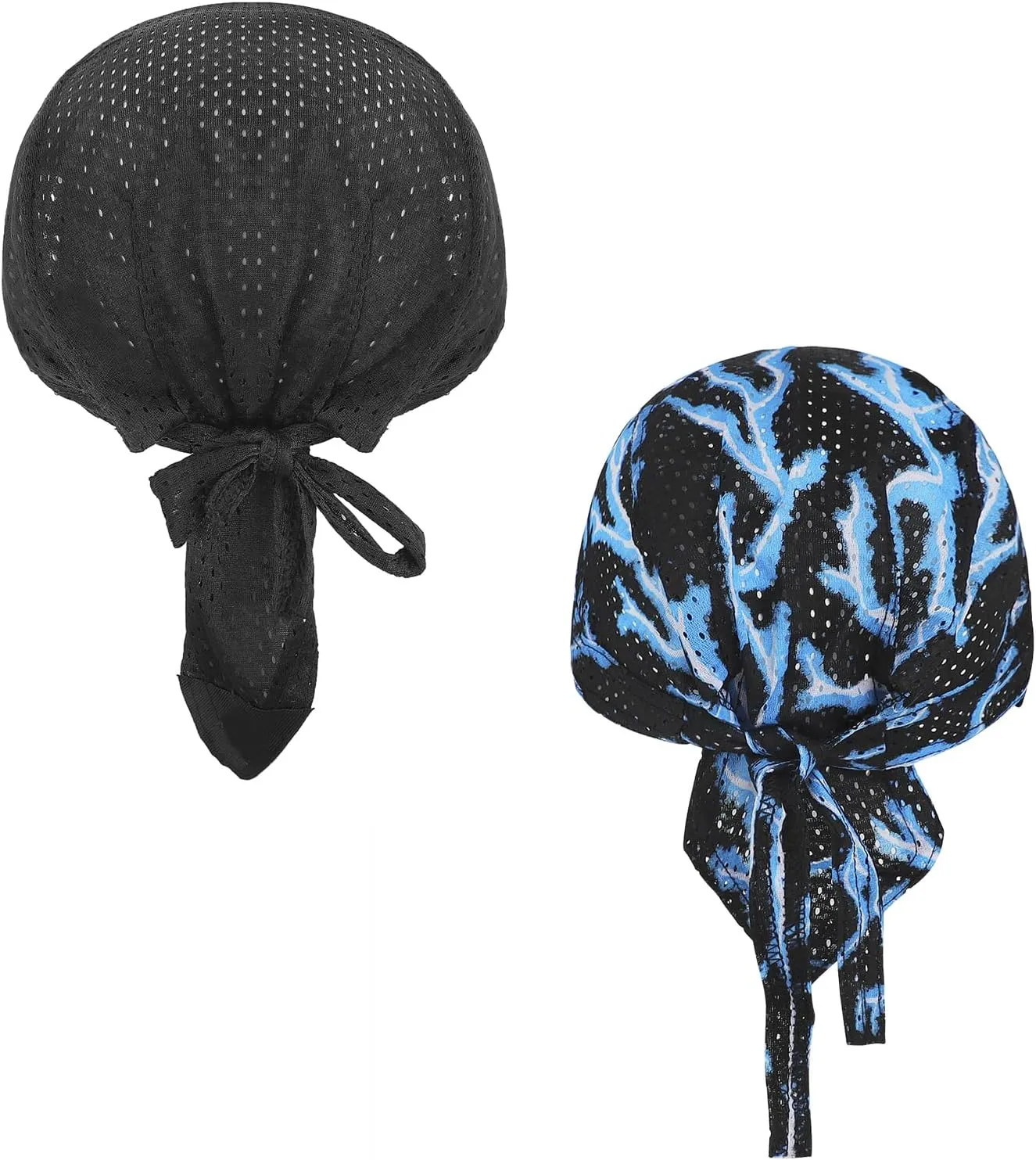 PURFUN Men Women Breathable Cycling Bandana Headscarf Adjustable Sweat Wicking Quick Dry Mesh Head Scarf Wrap Liner Skull Cap