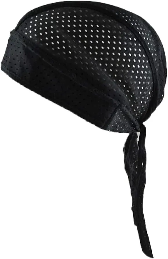 PURFUN Men Women Breathable Cycling Bandana Headscarf Adjustable Sweat Wicking Quick Dry Mesh Head Scarf Wrap Liner Skull Cap