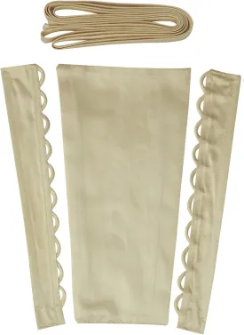 QRBTSCL Women's Wedding Dress Zipper Replacement Adjustable Fit Satin Corset Back Kit Lace up for Prom Dress