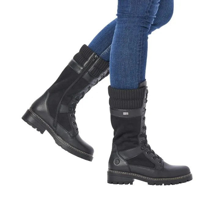 Remonte Women’s D0B76-01 Black
