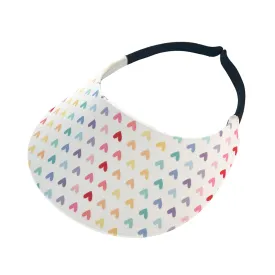 Round Brim - Rainbow Hearts