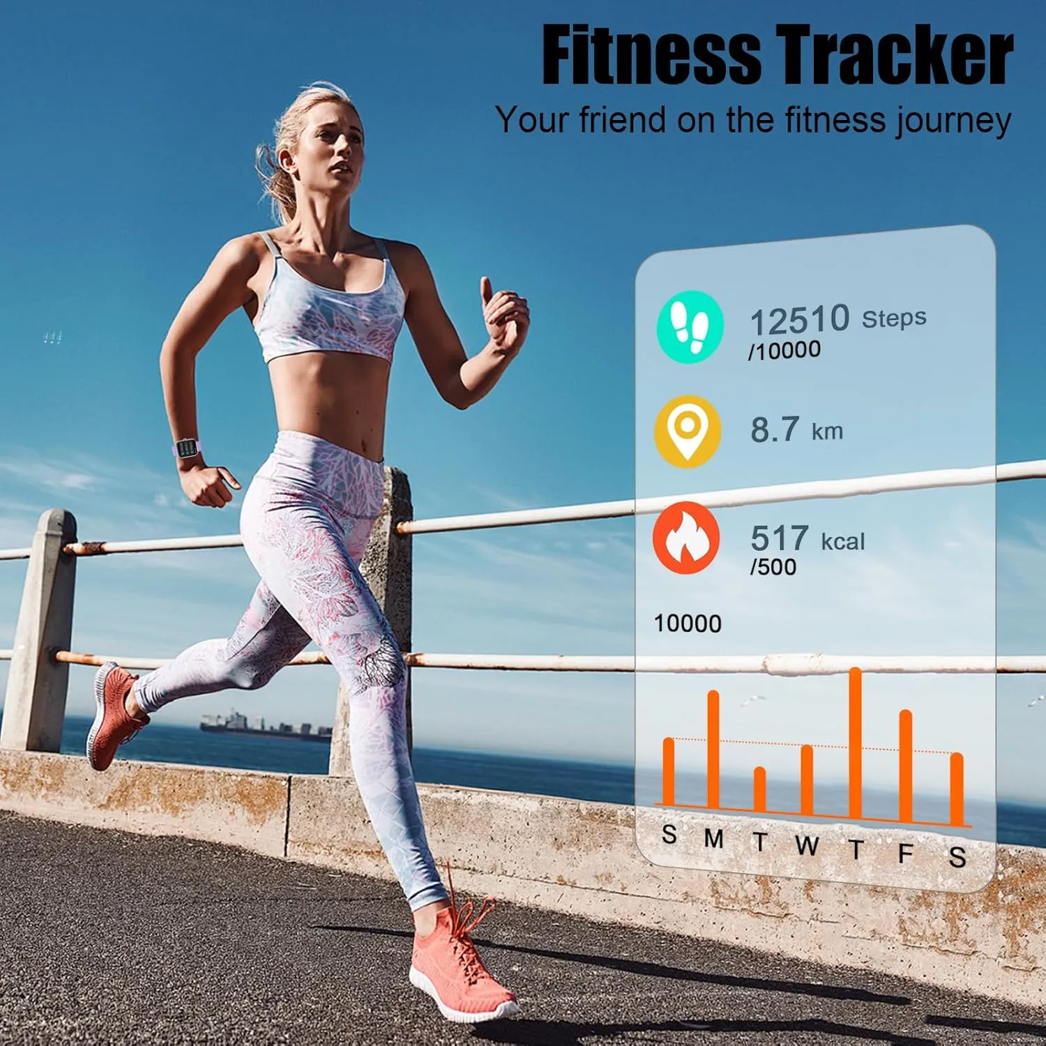 Smart Watch for Men Women, 1.96" Fitness Tracker Running Watch (Answer/Make Call), IP68 Waterproof, Pedometer, Sleep/Step/Heart Rate Monitor, 110  Sport Modes Smartwatch for Adroid iOS Phone, Purple