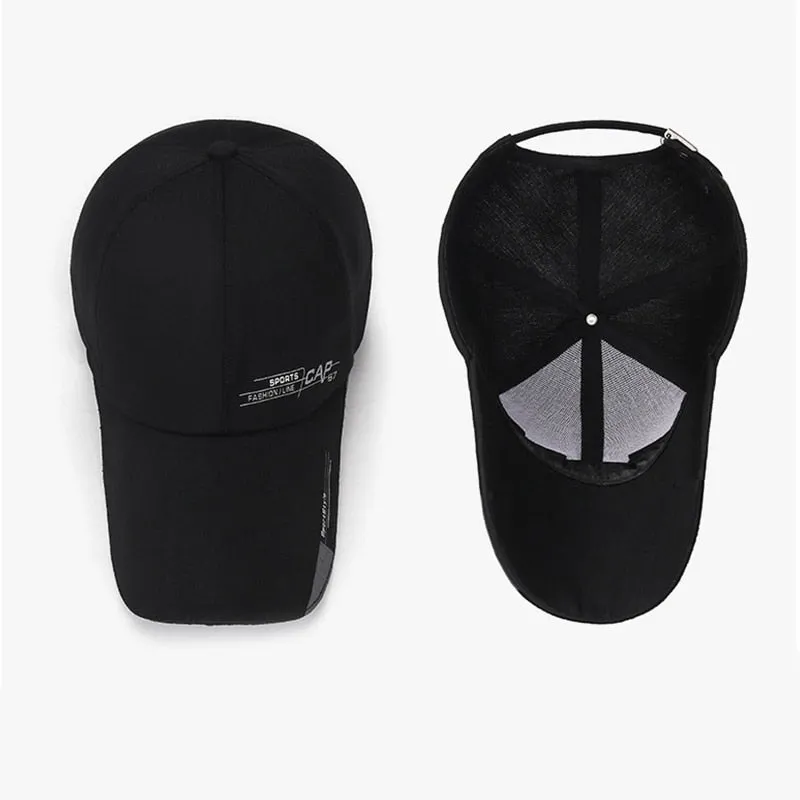 Unisex Outdoor Classic Solid Baseball Golf Cap