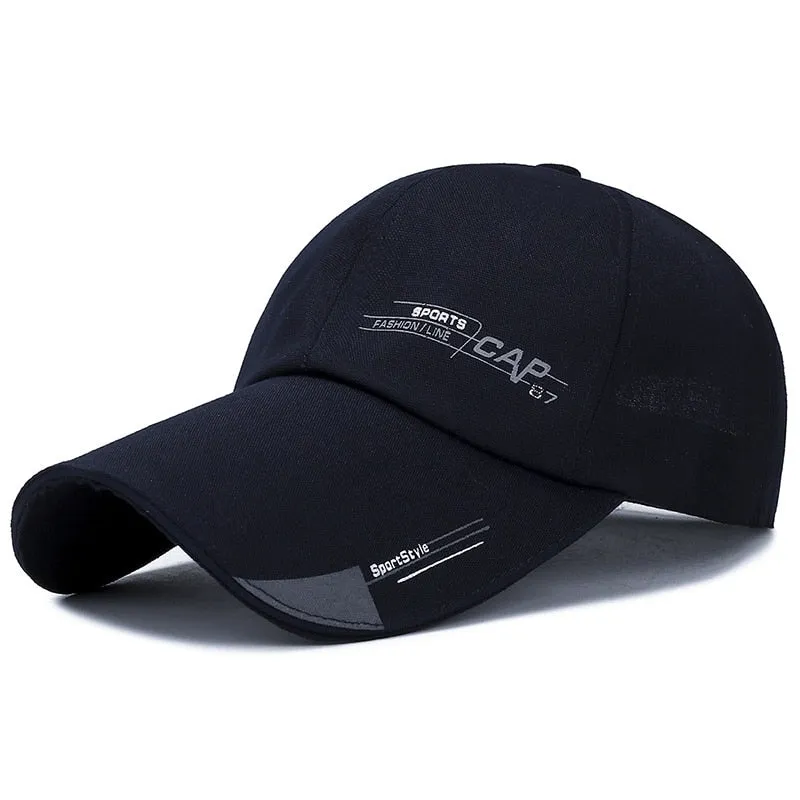 Unisex Outdoor Classic Solid Baseball Golf Cap