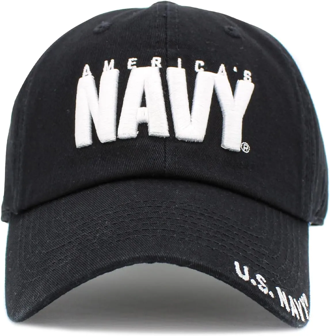 US Navy Officially Licensed Baseball Cap Military USA Vintage Adjustable Hat