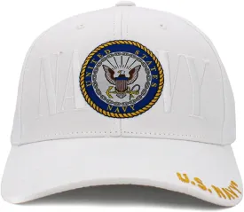 US Navy Officially Licensed Baseball Cap Military USA Vintage Adjustable Hat