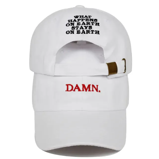 What Happens on Earth Stays on Earth Fitted Hat