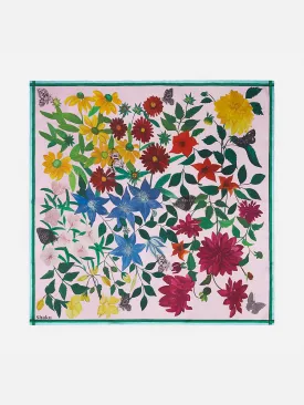 Wildflowers Pink Scarf