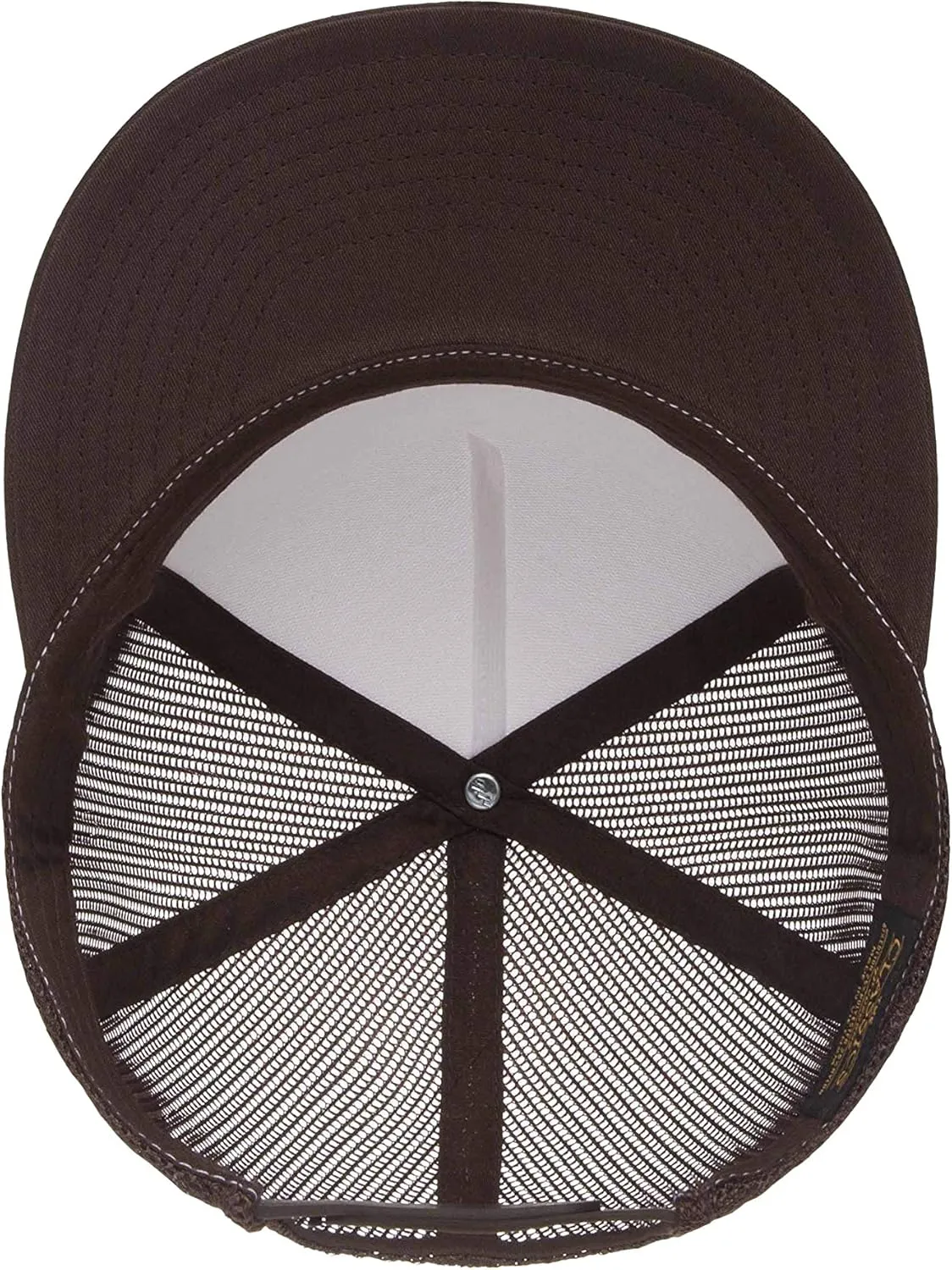Yupoong Men's Yp Classic Trucker Cap-White Front
