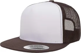 Yupoong Men's Yp Classic Trucker Cap-White Front
